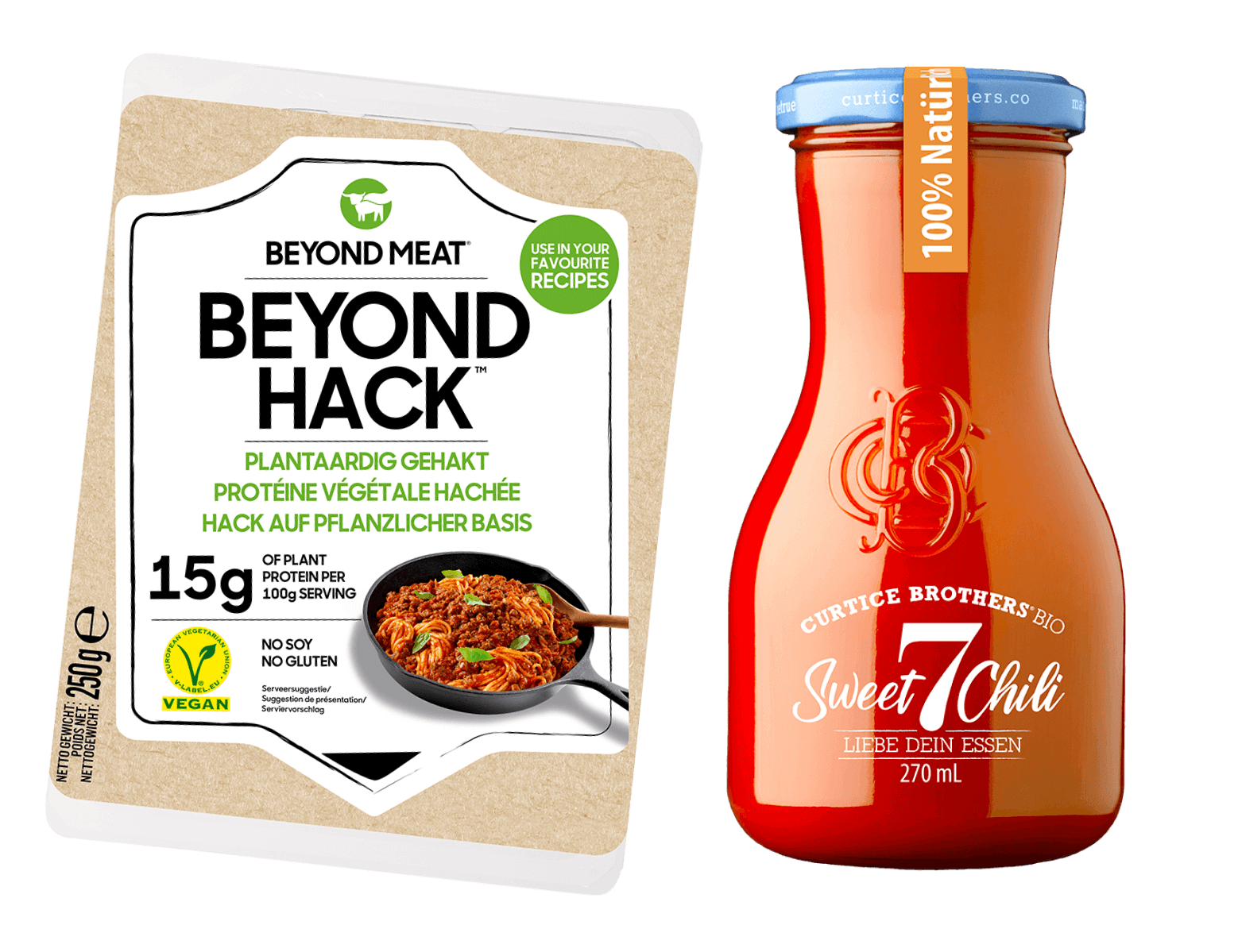 Beyond Hack and Curtice Brothers Sweet 7 Chili Sauce